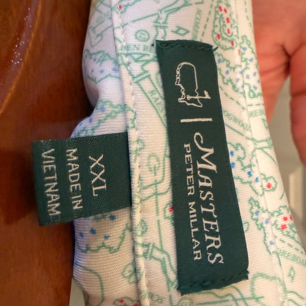 Peter Millar  Masters Polo XXL. Augusta National - Picture 2 of 2